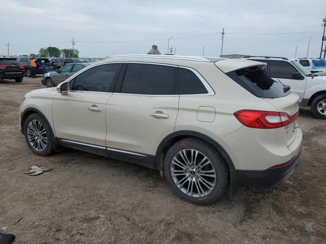 2LMPJ6LP4GBL43720 - 2016 LINCOLN MKX RESERVE Bej fotoğraf 2