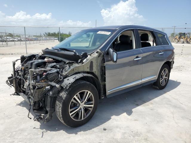 5N1DL0MN4HC508007 - 2017 INFINITI QX60 GRAY photo 1