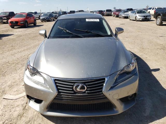 JTHBF1D24F5059233 - 2015 LEXUS IS 250 SILVER photo 5