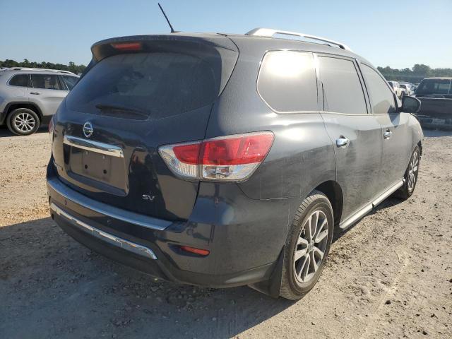 5N1AR2MN8FC618889 - 2015 NISSAN PATHFINDER S BLUE photo 4