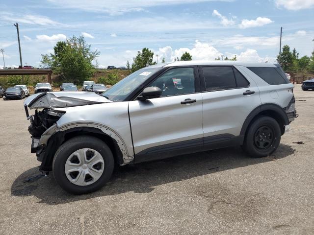 1FM5K8AB4NGC41665 - 2022 FORD EXPLORER POLICE INTERCEPTOR 银色 照片 1