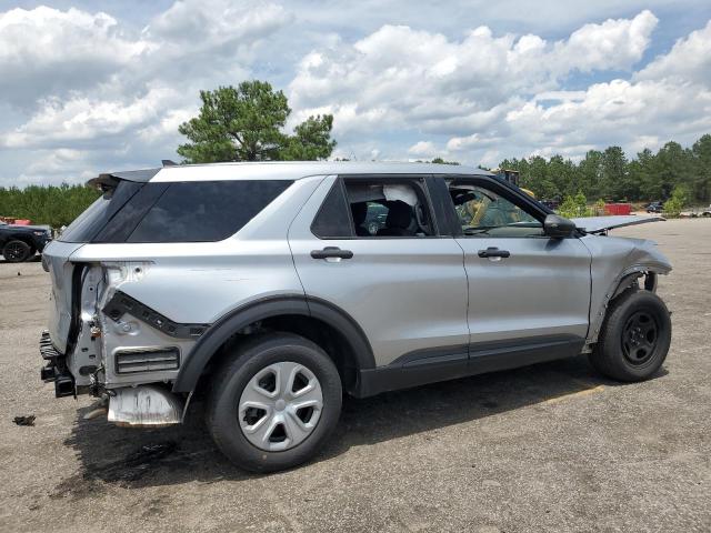 1FM5K8AB4NGC41665 - 2022 FORD EXPLORER POLICE INTERCEPTOR 银色 照片 3