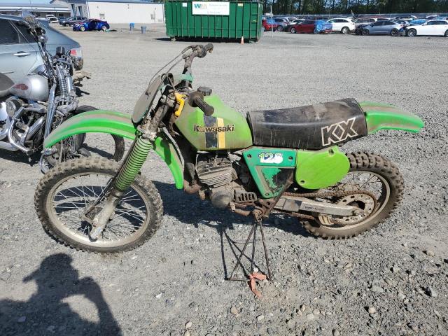 KX125AE009823 - 1980 KAWASAKI KX125 GREEN photo 3