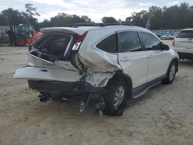 5J6RM3H75CL029165 - 2012 HONDA CR-V EXL WHITE photo 3