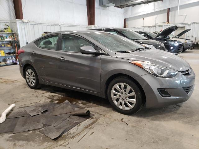 5NPDH4AE0DH180083 - 2013 HYUNDAI ELANTRA GLS GRAY photo 4