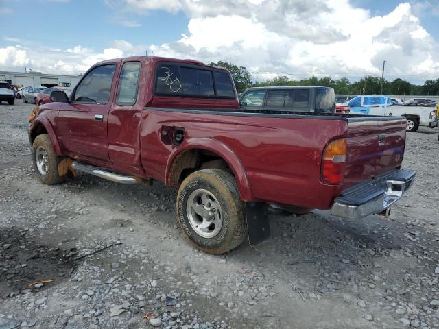 4TASN92N2XZ463119 - 1999 TOYOTA TACOMA XTRACAB PRERUNNER ბურგუნდია ფოტო 2