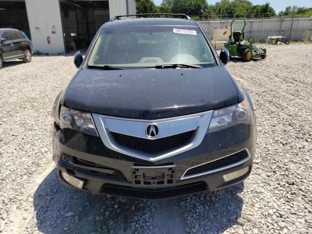 2HNYD2H36CH543929 - 2012 ACURA MDX TECHNOLOGY BLACK photo 5