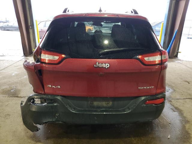 1C4PJMAB8GW219623 - 2016 JEEP CHEROKEE SPORT 勃艮第红 照片 6