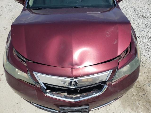 19UUA8F57DA011661 - 2013 ACURA TL TECH BURGUNDY photo 11