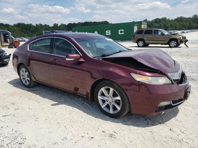 19UUA8F57DA011661 - 2013 ACURA TL TECH BURGUNDY photo 4