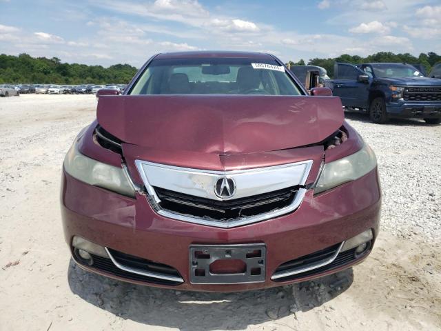 19UUA8F57DA011661 - 2013 ACURA TL TECH BURGUNDY photo 5