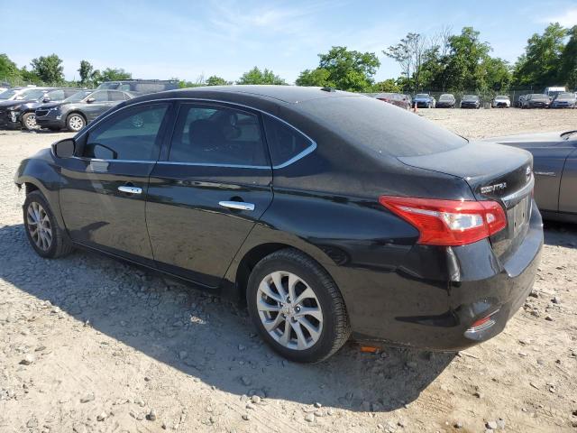 3N1AB7AP6JL626114 - 2018 NISSAN SENTRA S BLACK photo 2