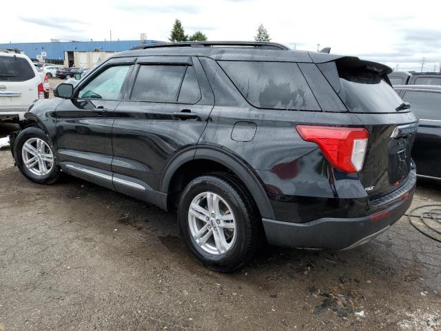 1FMSK8DH8PGA78444 - 2023 FORD EXPLORER XLT BLACK photo 2