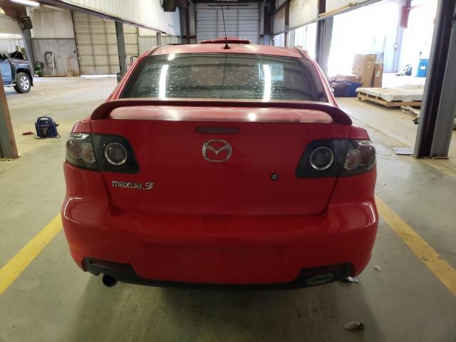 JM1BK12GX81860383 - 2008 MAZDA 3 I RED photo 6