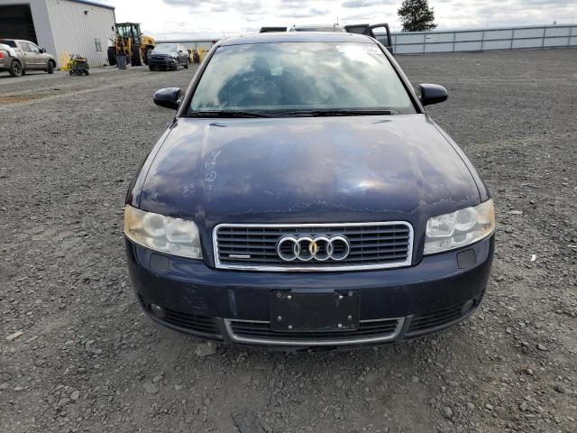 WAULC68E14A131829 - 2004 AUDI A4 1.8T QUATTRO BLUE photo 5