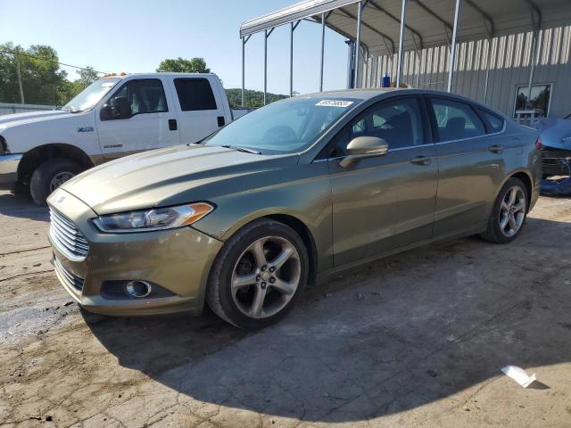 3FA6P0H94DR179308 - 2013 FORD FUSION SE GREEN photo 1