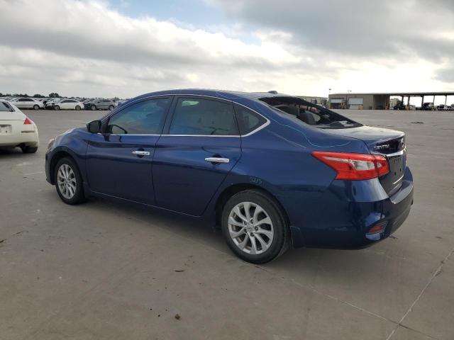 3N1AB7AP2KY281314 - 2019 NISSAN SENTRA S BLUE photo 2