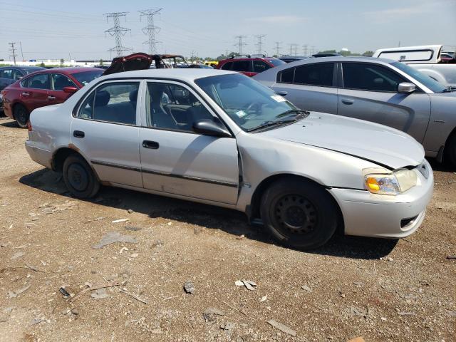 2T1BR12E32C544269 - 2004 TOYOTA COROLLA CE SILVER photo 4