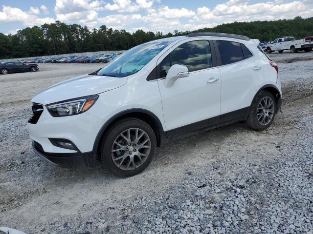 KL4CJ1SB9JB524889 - 2018 BUICK ENCORE SPORT TOURING WHITE photo 1