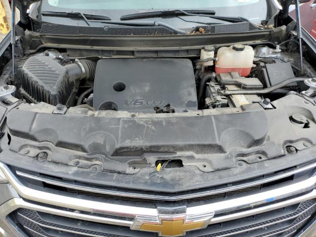 1GNERFKWXMJ244777 - 2021 CHEVROLET TRAVERSE LS GRAY photo 12