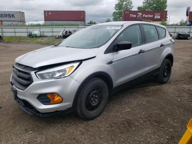 1FMCU0F7XHUC21272 - 2017 FORD ESCAPE S GRAY photo 1