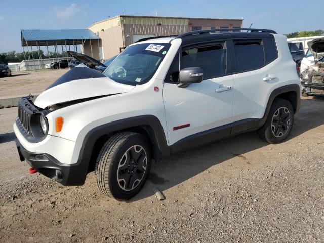 ZACCJBCT2GPD89904 - 2016 JEEP RENEGADE TRAILHAWK WHITE photo 1