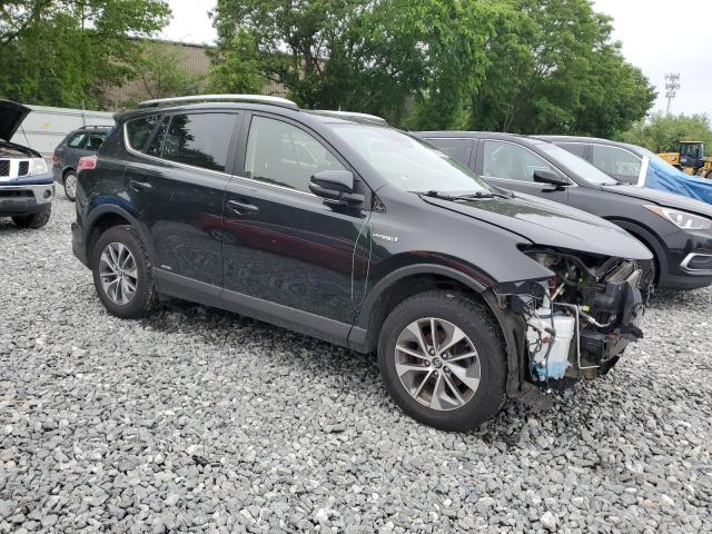 JTMRJREV5HD095320 - 2017 TOYOTA RAV4 HV LE Schwarz Foto 4