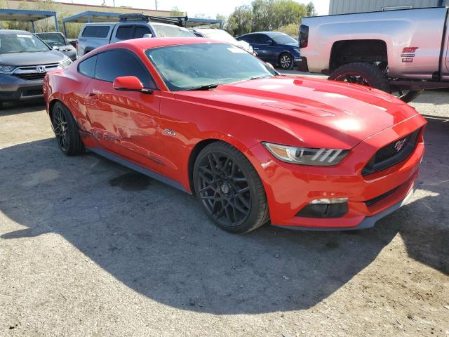 1FA6P8CF5F5319240 - 2015 FORD MUSTANG GT RED photo 4