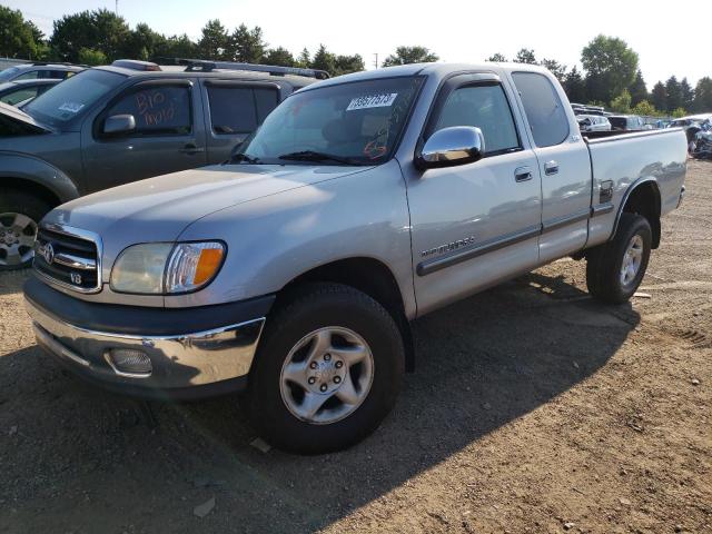 5TBBT44151S134231 - 2001 TOYOTA TUNDRA ACCESS CAB GRAY photo 1