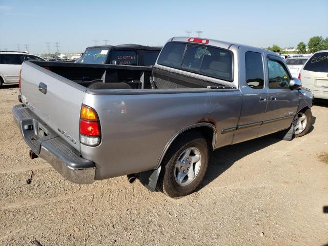 5TBBT44151S134231 - 2001 TOYOTA TUNDRA ACCESS CAB GRAY photo 3