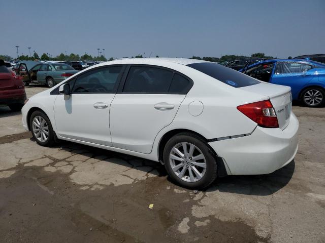 19XFB2F85CE066763 - 2012 HONDA CIVIC EX WHITE photo 2