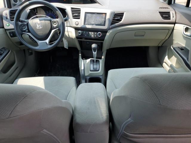 19XFB2F85CE066763 - 2012 HONDA CIVIC EX WHITE photo 8