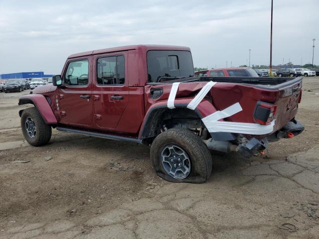 1C6JJTEG7ML584725 - 2021 JEEP GLADIATOR MOJAVE BURGUNDY photo 2