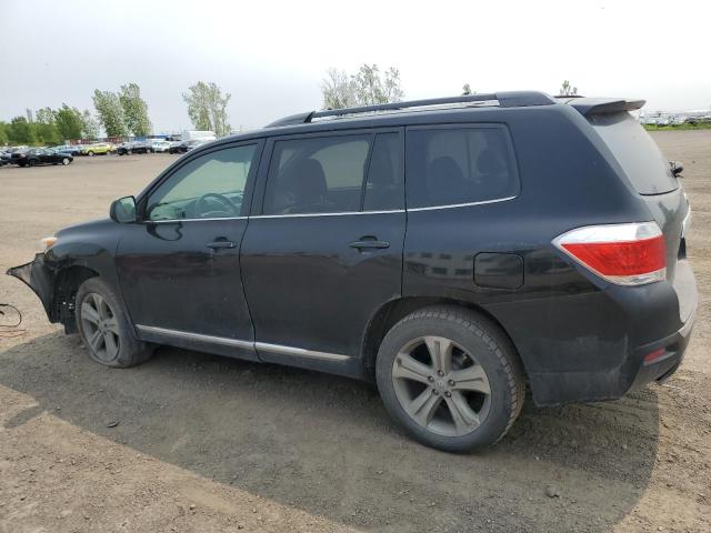5TDBK3EH8BS093109 - 2011 TOYOTA HIGHLANDER BASE أسود صورة 2