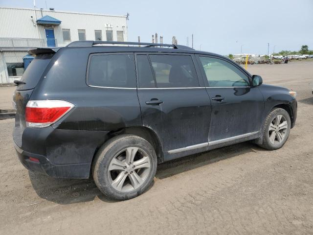 5TDBK3EH8BS093109 - 2011 TOYOTA HIGHLANDER BASE أسود صورة 3