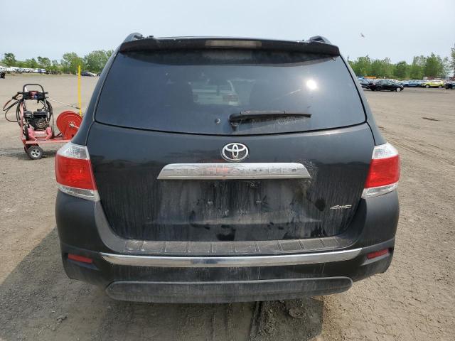 5TDBK3EH8BS093109 - 2011 TOYOTA HIGHLANDER BASE أسود صورة 6