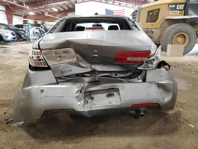 3LNHM28T79R611816 - 2009 LINCOLN MKZ SILVER photo 6