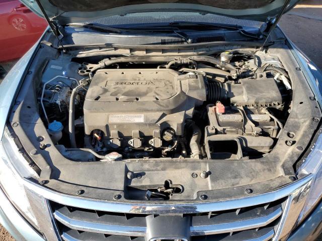 5J6TF2H5XEL000496 - 2014 HONDA CROSSTOUR EXL ტურკოუსი ფოტო 11