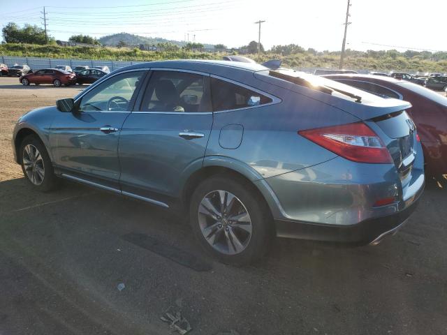 5J6TF2H5XEL000496 - 2014 HONDA CROSSTOUR EXL ტურკოუსი ფოტო 2