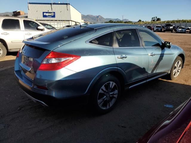 5J6TF2H5XEL000496 - 2014 HONDA CROSSTOUR EXL TURQUOISE photo 3