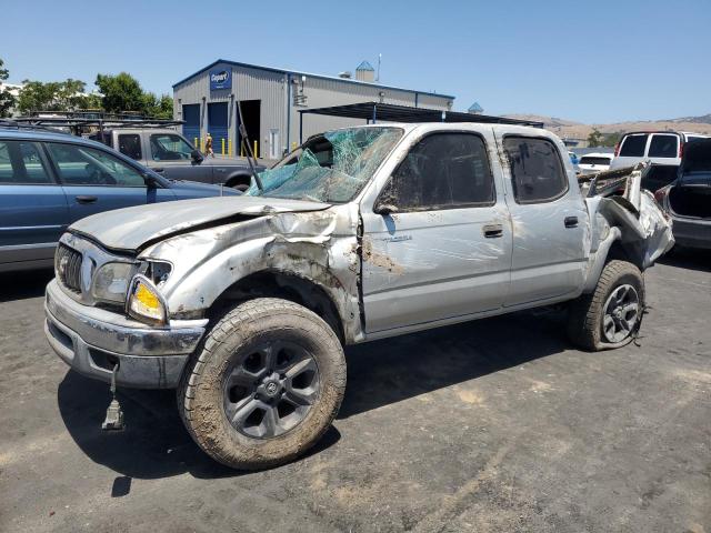 5TEGM92N21Z773733 - 2001 TOYOTA TACOMA DOUBLE CAB PRERUNNER SILVER photo 1