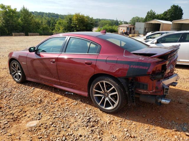 2C3CDXCT7LH109222 - 2020 DODGE CHARGER R/T MAROON photo 2