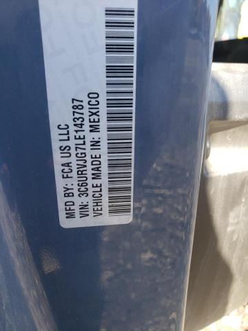 3C6URVJG7LE143787 - 2020 RAM PROMASTER 3500 HIGH 蓝色 照片 10