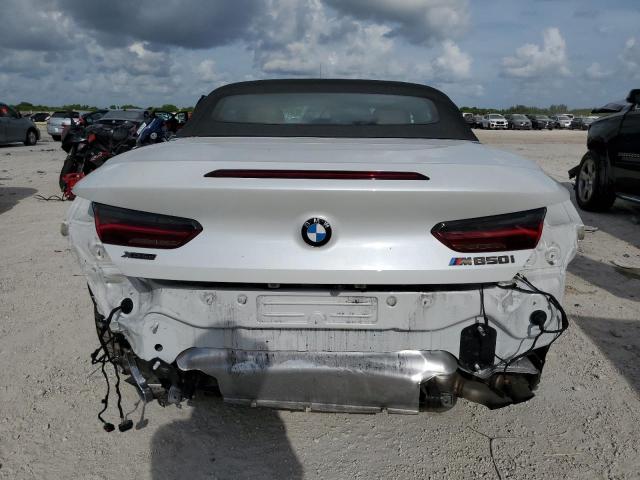 WBAFY4C57KBX39713 - 2019 BMW M850XI WHITE photo 6