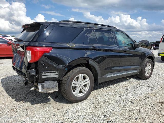1FMSK7DH0RGA79343 - 2024 FORD EXPLORER XLT BLACK photo 3