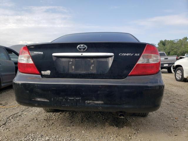 4T1BE32KX2U571450 - 2002 TOYOTA CAMRY LE/X LE BLACK photo 6