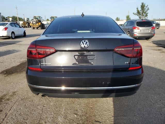 1VWLA7A30KC003877 - 2019 VOLKSWAGEN PASSAT WOLFSBURG BLACK photo 6