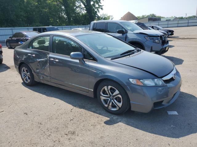 19XFA1F59AE006100 - 2010 HONDA CIVIC LX GRAY photo 4