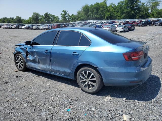 3VWB67AJ2HM367799 - 2017 VOLKSWAGEN JETTA SE BLUE photo 2