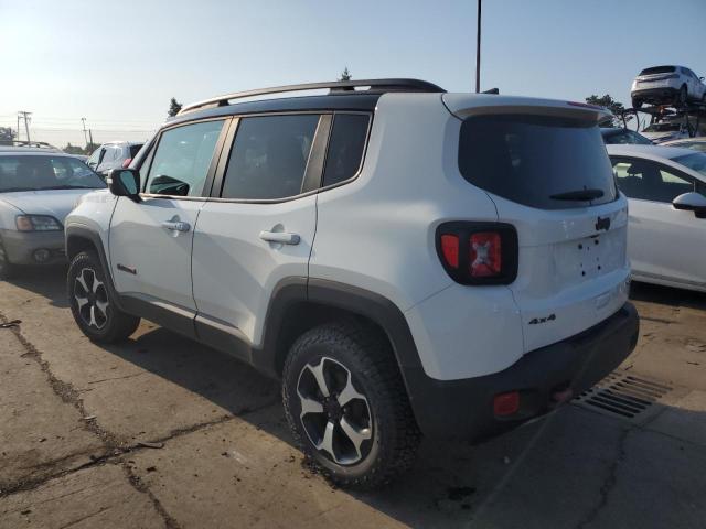 ZACNJBC10KPJ96454 - 2019 JEEP RENEGADE TRAILHAWK WHITE photo 2